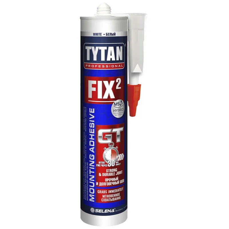 TYTAN клей монтажный Fix2 GT 290мл белый