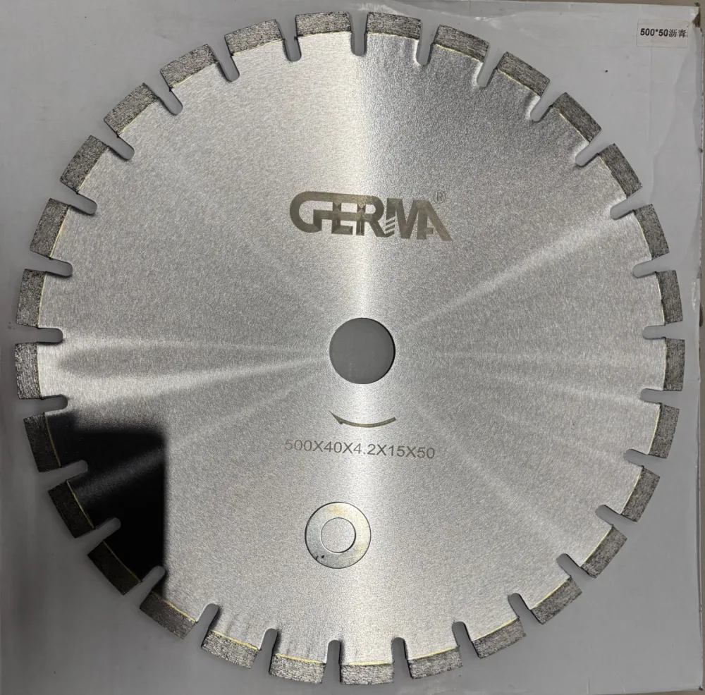 Диск по бетону 500*40*4.2*15*50мм Germa сегментный "Золото"