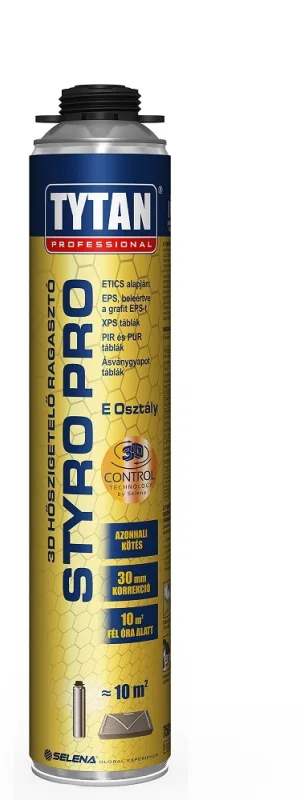 Пена-клей TYTAN Professional STYRO PRO для теплоизоляции фасадов 870мл