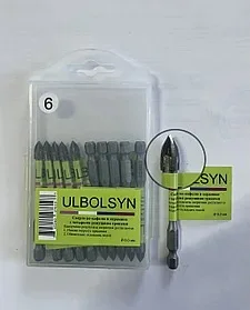 Сверло по кафелю и керамике Ulbolsyn 6мм 4 грани