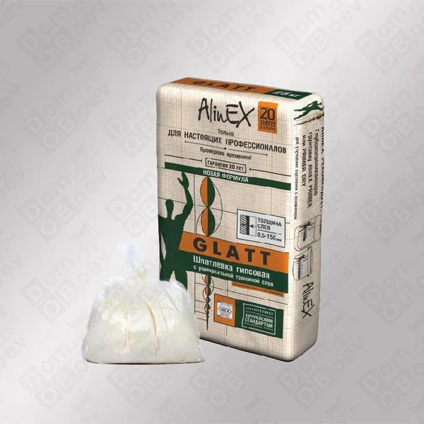 Шпатлевка Alinex Glatt 1кг