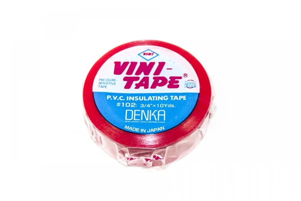 Изолента ПВХ VINI TAPE 5м (красная)