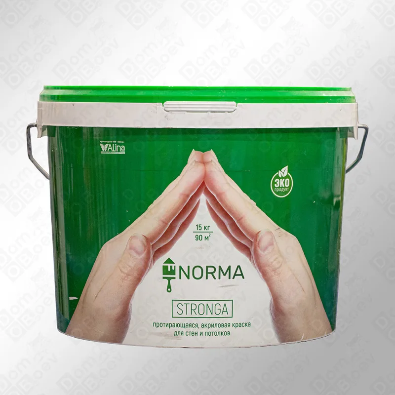 Краска водоэмульсионная, NORMA Stronga, 7кг