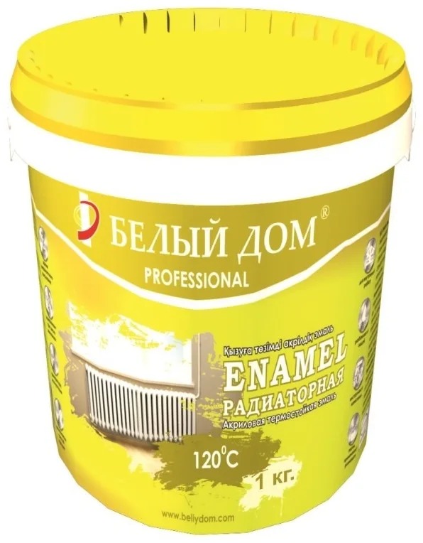 ENAMEL Радиаторная акриловая эмаль 1кг