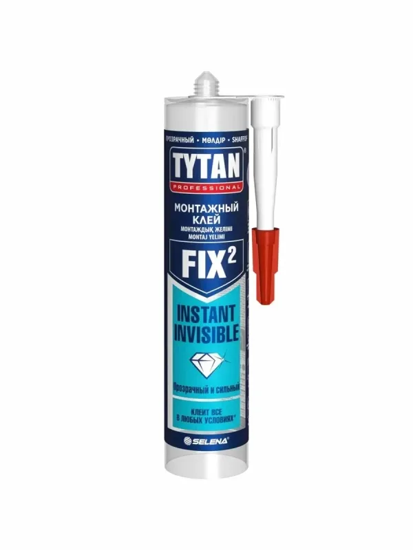 TYTAN клей монтажный Fix2, бесветный, 290мл