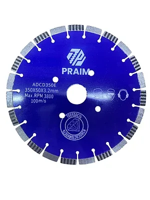 Диск алмазный сегмент 400*50*3,6 “PRAIM”.