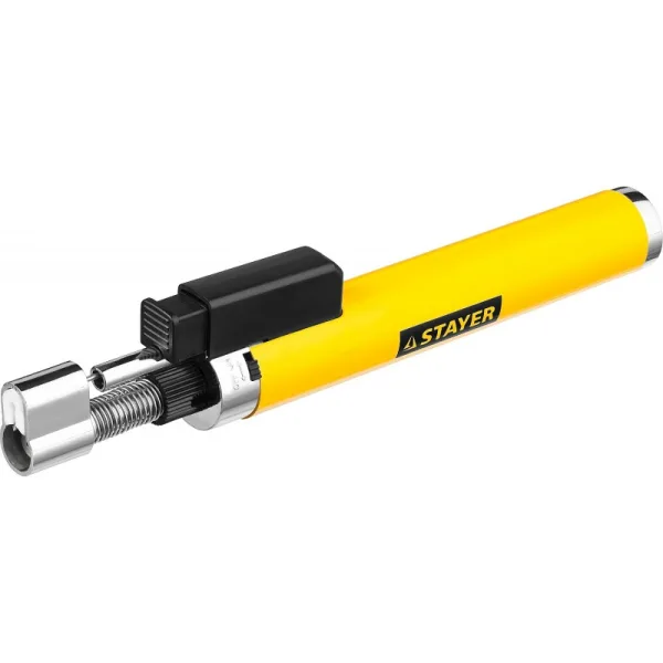 Газовая горелка-карандаш STAYER MASTER, MaxTerm 55560, с пьезоподжигом, 1100°С