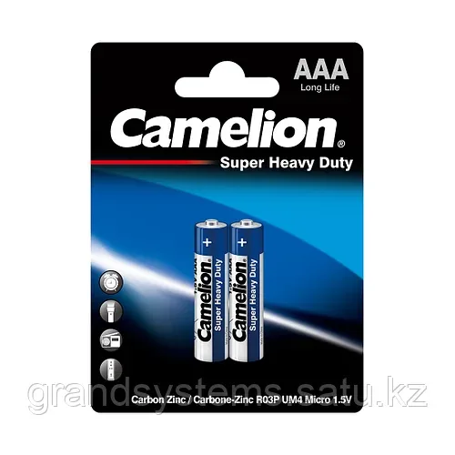 Батарейка мизинчиковая Camelion AAA в блистере 2шт Alcaline