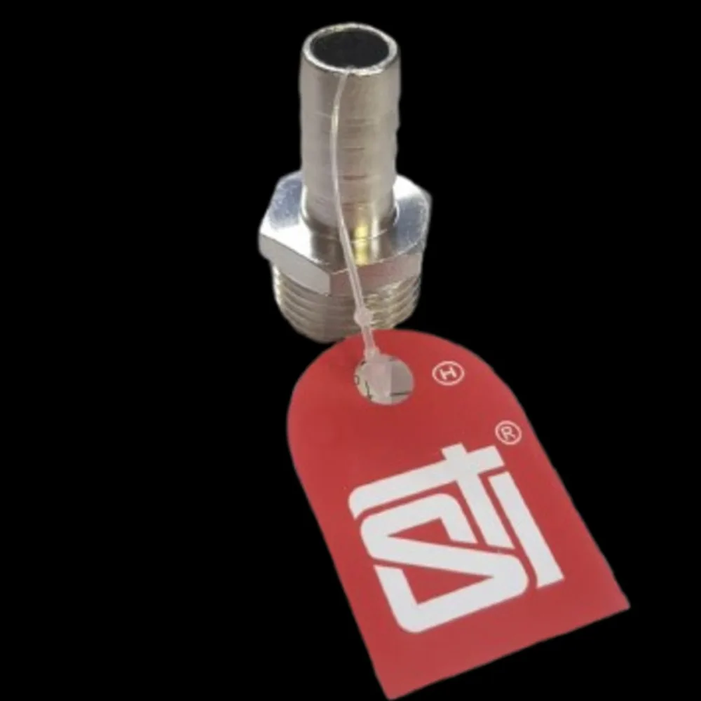 Штуцер для шланга никелир STI (1/2" *12мм Нр)