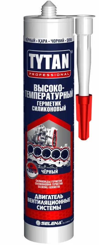 TYTAN высоко-температурный герметик для двигателей красный 280мл