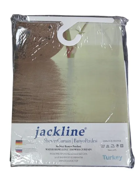 Штора для ванной 180*200 "Турция" (jackline Red Rose)