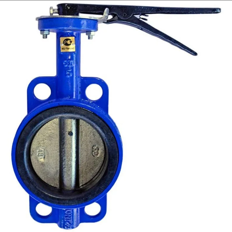 Затвор дисковый поворотный АЛМАВАЛ AI GG25 / GGG40 / EPDM М/Ф рукоятка (m200-065-16 DN065 PN16 квадрат 11*11)