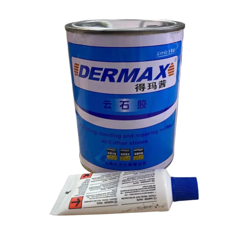 Клей двухкомпонентный эпоксидный DERMAX (600гр белый)