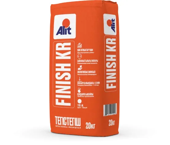 Шпатлевка финишная "ALIT FINISH KR" 20кг