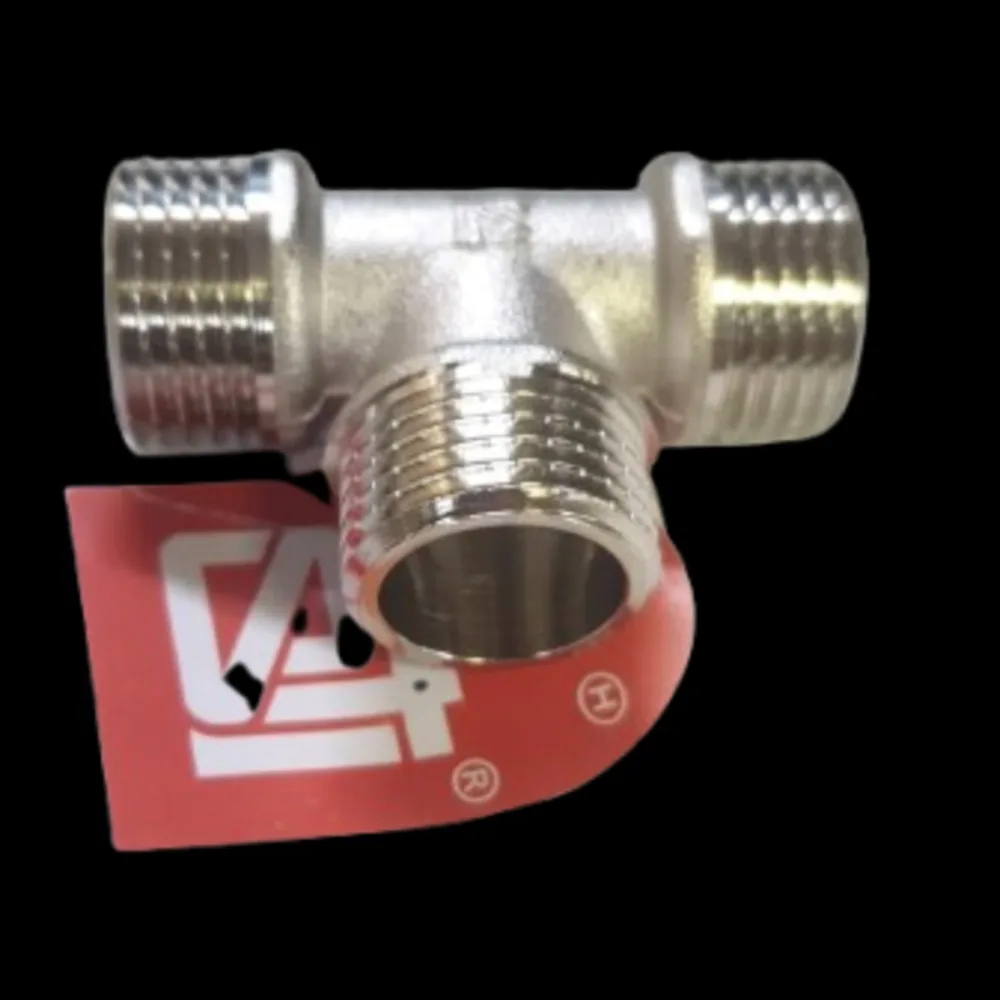 Тройник КТМ нивелир STI 1/2" 15мм (п+п+п)