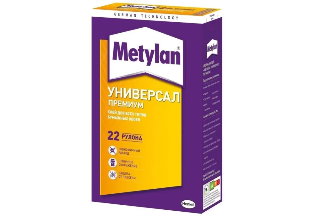 Клей для обоев METYLAN универсальный 250г