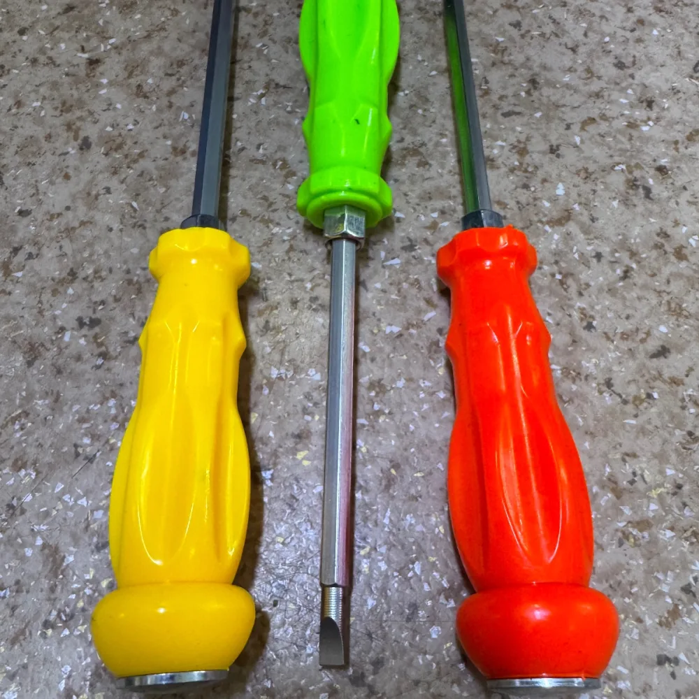 CRV6*100-125 Отвертка ударная 2-х сторонняя 6*100, 6*125мм (115-2) SCREWDRIVER (12шт)