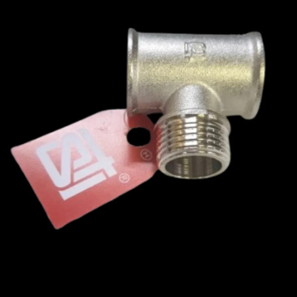 Тройник КТМ нивелир STI 1/2" 15мм (м+п+м)