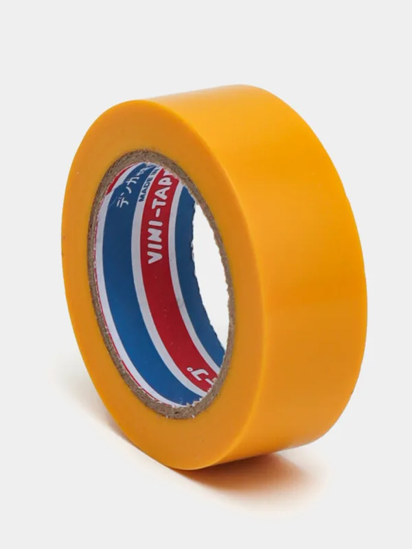 Изолента ПВХ VINI TAPE 5м (желтая)