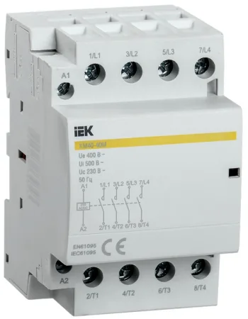 Контактор модульный КМ 40-40 IEK