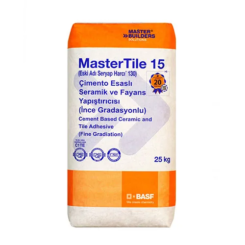 Клей для плитки, мрамора и гранита MasterTile 15 “BASF” 25кг