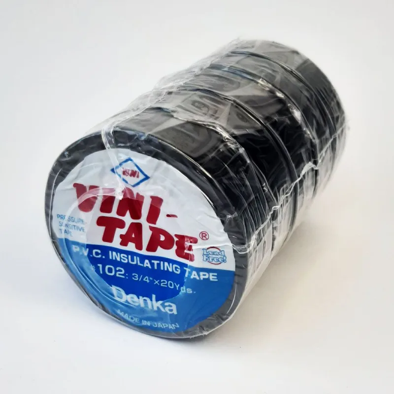 Изолента ПВХ VINI TAPE 5м (черная)