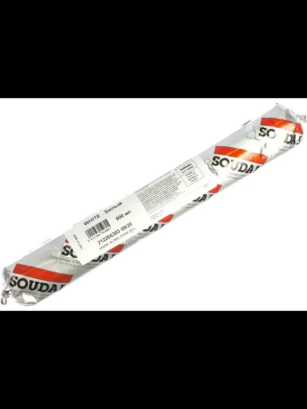 Герметик колбасный Soudal Soudaflex 40fc 600мл белый