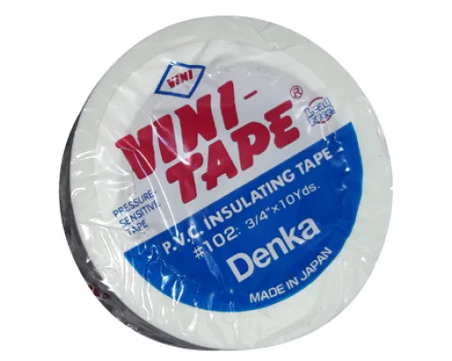 Изолента ПВХ VINI TAPE 5м (белая)