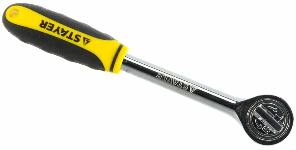 Трещетка для торцовых головок STAYER MASTER Cr-V 1/2