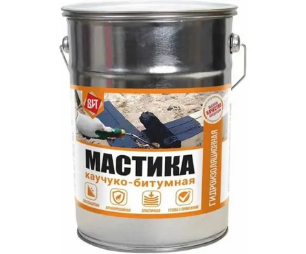 Мастика битумная холодного отверждения 15кг Царицынские краски