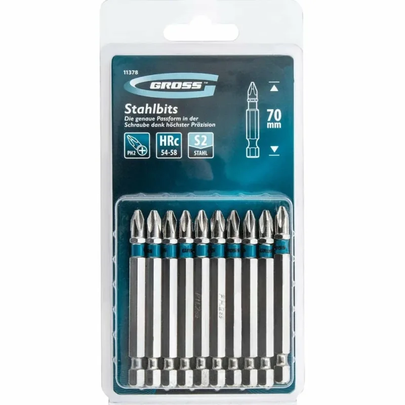 Бита профессиональная PH2x70mm GROSS
